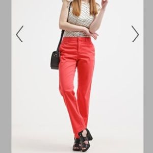 NWT Banana Republic Coral Chino Straight Fit